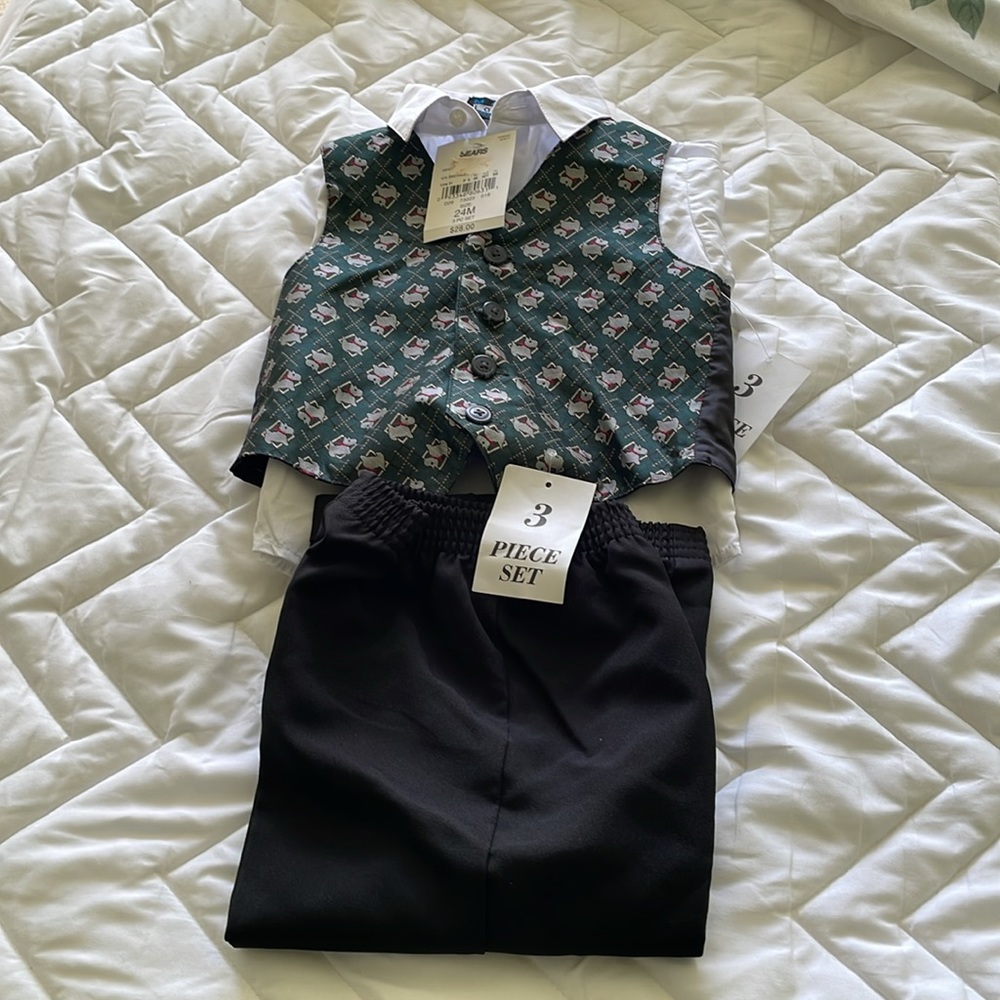 Brand new three-piece set for 24 month old boys